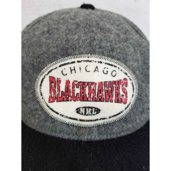 NHL CHICACO BLACKHAWKS Cap Hat OS #886 - Picture 2 of 9
